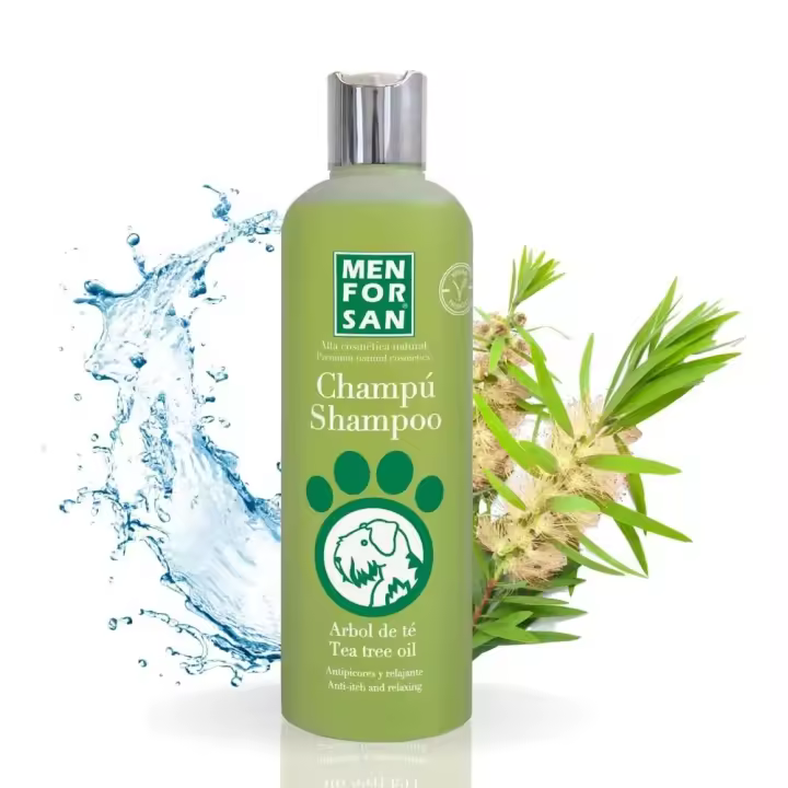 Menforsan Champú Arbol de Té para Perros - 300 ml - 1
