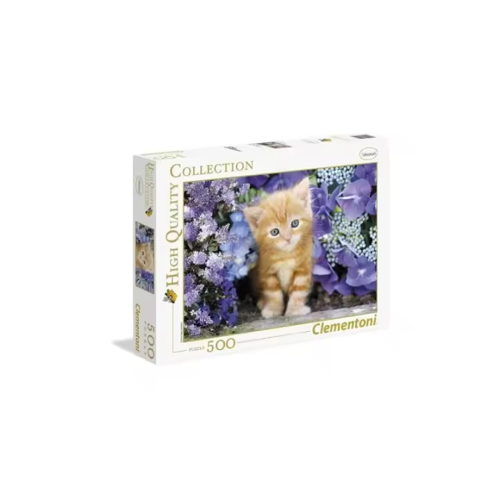 Puzzle 500 piezas Gatito rubio  Imágenes únicas, calidad de impresión y la precisión del troquelado 20CLE30415 - 1