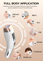 Vancostar 4en1 Láser Eliminación De Vello IPL Epilador Tratamiento De Acné Rejuvenecimiento Para El Hogar Aparato De Cabello Bikini Trimmer - details 8