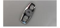 Lámpara De Mesa Cubierta deInterruptor Cromado Para Ford Escape Kuga Focus 3 4 MK3 MK4 2012-2015 Pieza De Interior De Automóvil Material De Acero Inoxidable - details 6