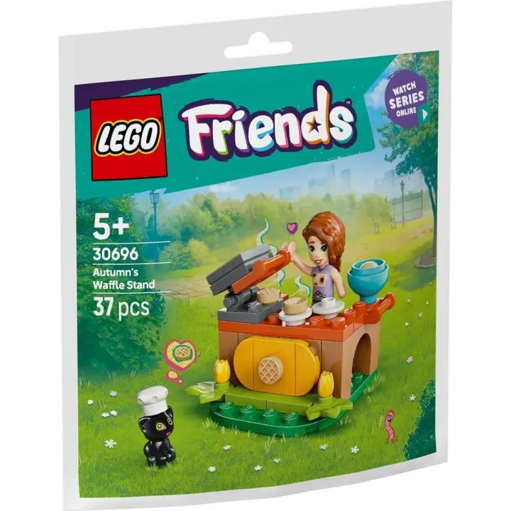 LEGO POLYBAG 30696: Autumn's Waffle Stand paper bag - 1