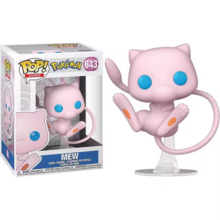 Funko pop del legendario Pokemon Mew! 643 - 1