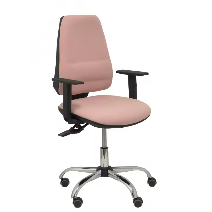 Silla De Oficina Elche S 24 Horas Bali Rosa Con Refuerzo Lumbar - 1