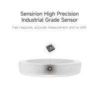 Sensor De Temperatura Y Humedad Qingping T Versión Hilo/BLE Compatible Con Apple HomeKit Mini Termómetro De Precisión Para Interior E-Link - details 2