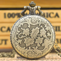 Reloj De Bolsillo Cuarzo Para Hombres Y Mujeres Con Patrón De Perro Y Césped Bronce Vintage Regalo Para Estudiantes Universal Time - details 2