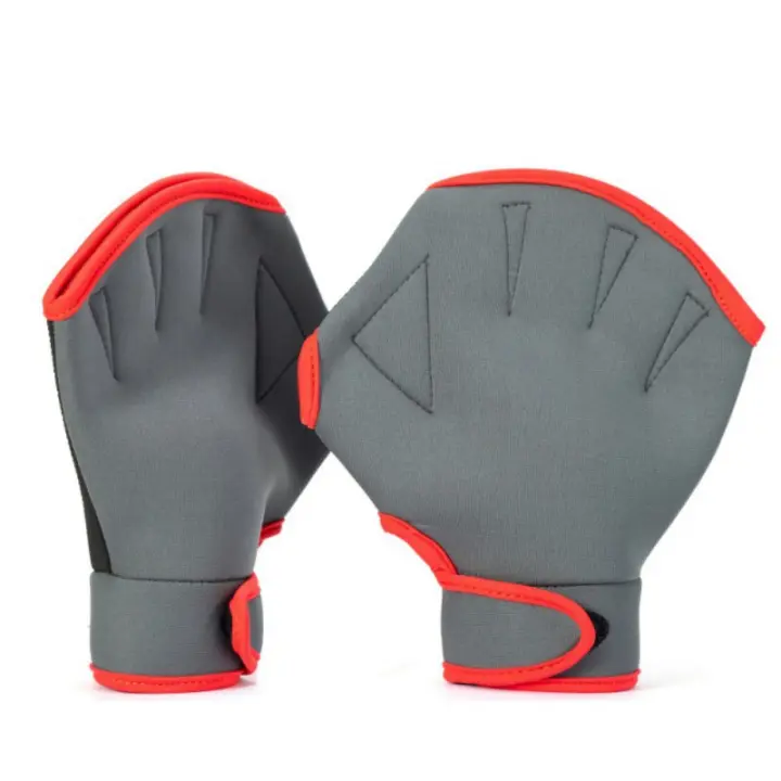 Guantes De Natación Neopreno Para Saltamontes Equipamiento De Natación Y Snorkel Palmas De Mano With Reducción Resistant to Rasguños Para Diversión En El Agua - 1