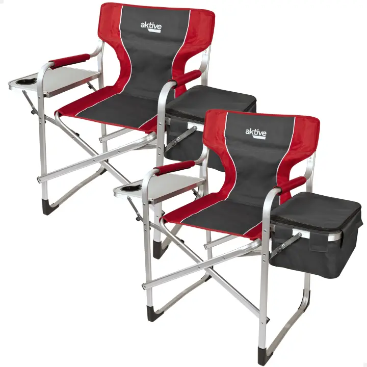Pack 2 sillas camping director c/mesa y bolsa térmica Aktive - 1