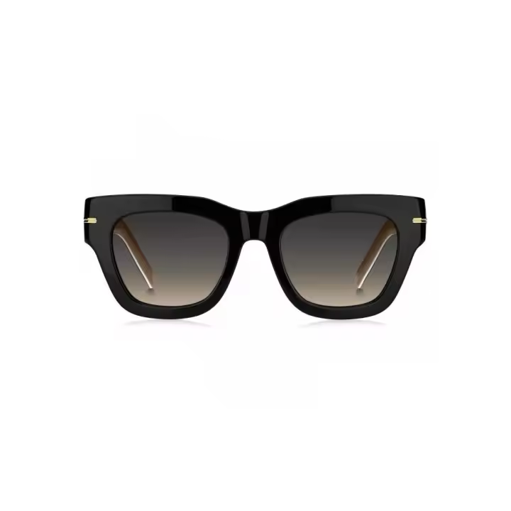 Gafas de Sol BOSS 1520/N/S, Marca Hugo Boss, Color Negro/Marrón, Talla 51, Para Mujer - 1