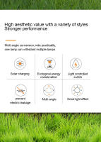 Lámpara Solar LED Para Jardín Decorativa Impermeable Iluminación De Paisaje Para Camino Patio Jardín Decoración De Césped - details 1