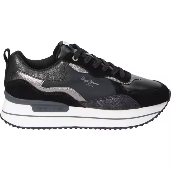 DEPORTIVAS PEPE JEANS PLS31513-952 MODA JOVEN NEGRO - 1