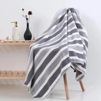 Toalla De Baño De Microfibra Absorbente Y Suave Con Rayas Secado Rápido Para El Baño 1PCS Tela Tejida Libre De Químicos De Hebei - details 5