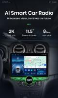 Junsun 11.5" QLED 2K Radio Android 13 CarPlay Auto para Renault Logan Sandero 2014 2015 2016 2017 2018 2019 sistema multimedia inteligente con CarPlay - details 1
