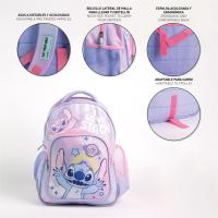 Mochila Escolar Mediana Stitch y Angel Adaptable a Carro Talla M - Cerdá - details 3