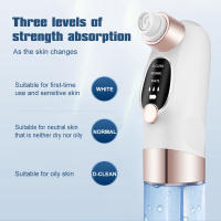 BIT Limpiador eléctrico de poros faciales, Extractor de succión al vacío de puntos negros, microburbujas pequeñas, espinillas y acné, limpieza profunda - details 2