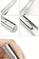 Pinzas De Cejas Con Luz LED Herramienta Para Eliminar Pelo Desnudo Precisión Y Acción Mejorada Para Uso Doméstico - details 2