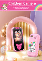 Smart Phone Educativo Para Niños Juguete De Teléfono Con Doble Cámara Reproductor De Música Memoria De 8G Juego De Aprendizaje Para Edad 3-12 Regalo De Cumpleaños - details 0