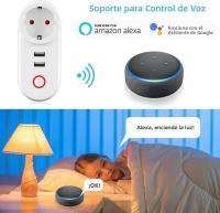 Enchufe Inteligente WiFi 16A Con Enchufe Israelita Control Por Voz De Alexa Y Google Home Función De Tiempo Tuya APP Hogar Inteligente Protección Contra Sobrecargas - details 11