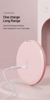 Espejo De Maquillaje Plegable Con Luz LED Mini Espejo Portátil Para Mujeres Efecto Luminoso Rosa Blanca Magnificador ABS - details 2