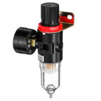 Filtro De Compresor De Aire 1/4'' Con Separador De Agua Y Regulador De Presión Kit De Herramientas Medidor De Taza - details 6