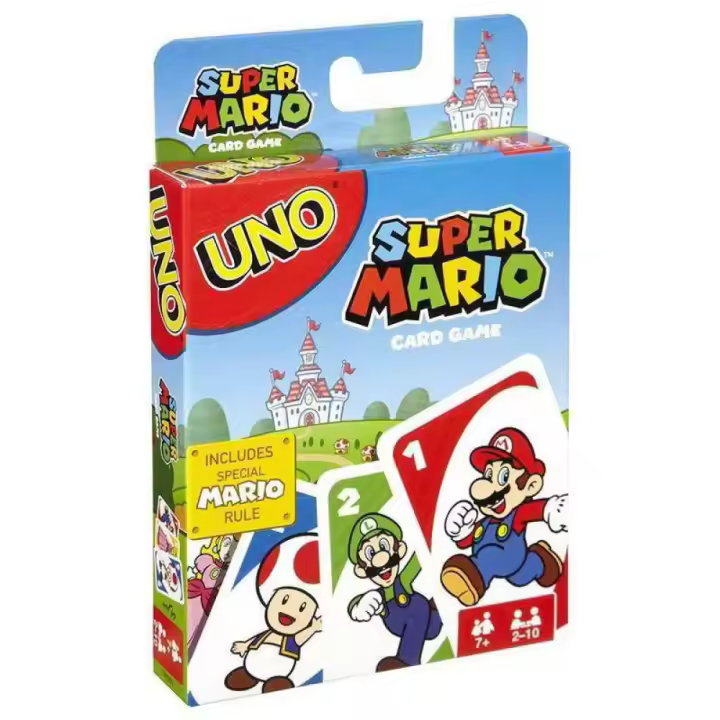 Mattel Games Juego De Mesa Uno Super Mario Bros - 1