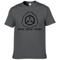 Camiseta Estampada SCP Badge Verano 2023 Cuello Redondo Manga Corta Estilo Hip Hop Harajuku Ropa Casual Para Hombres Y Mujeres - details 11