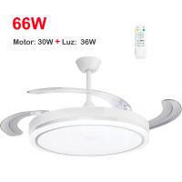 Ventilador de Techo LED con Mando y Temporizador, Motor Silencioso DC, Luz Regulable CCT, Estilo Blanco/Madera, 132 cm, IP20, Ideal para Salón o Dormitorio Ostark-LEDUNI - details 7