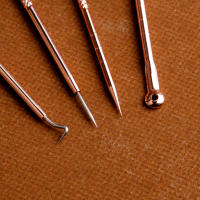 IMAGIC Set De 4 Piezas De Agujas De Acero Inoxidable Para Eliminación De Quistes Y Puntos Negros Limpieza De Poros Herramienta De Cuidado De La Piel Para El Rostro - details 15