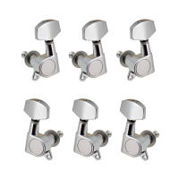 6pcs Tuners De Guitarra Eléctrica Y Acústica Con Enganches Sellados 3L3R Tuning Pegs Accesorios Para Guitarra - details 15