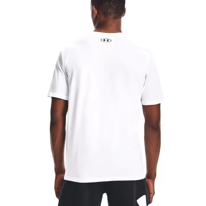Camiseta Under Armour Sportstyle Lc Blanco T Shirt 1326799-100 - 1