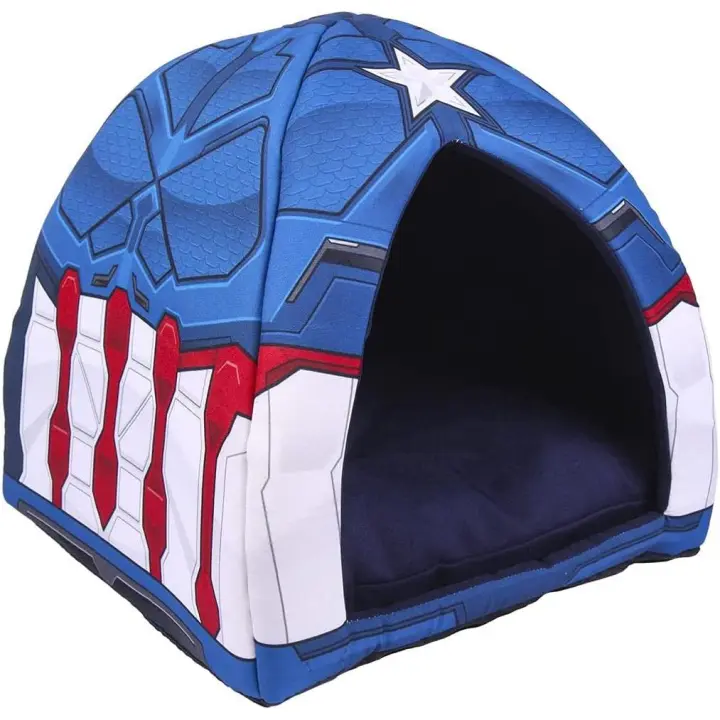 Cama para Perro Marvel - Licencia Oficial, Cojín Extraíble y Antideslizante Cerdá - 1