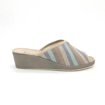 Chanclas De Casa Garzón Con Corazoncitos - Cálidas, Cómodas Y Suela Antideslizante - Talla Estándar