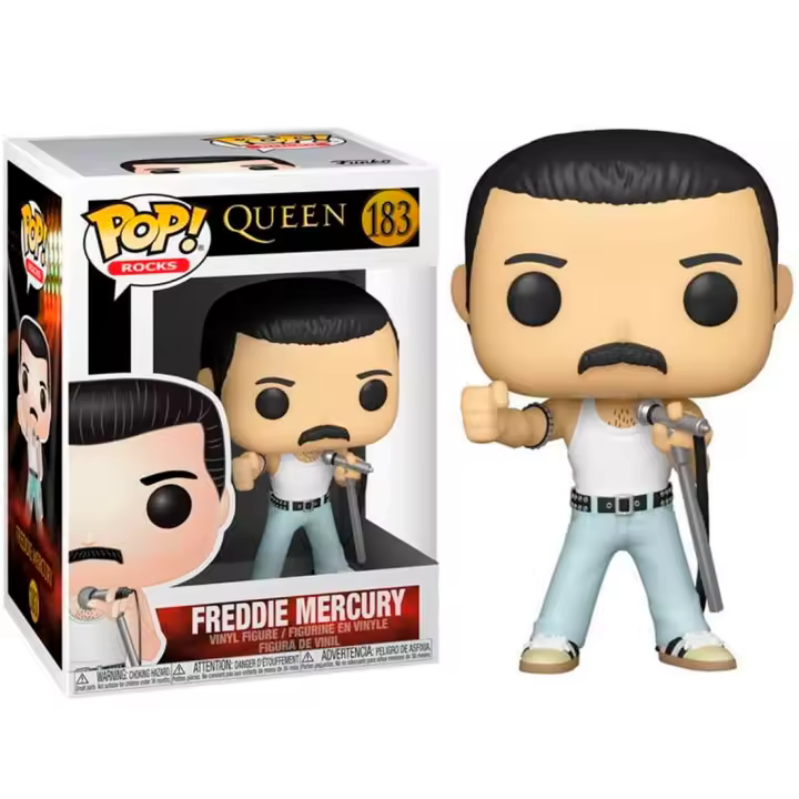 Funko Freddie Mercury Queen Radio Gaga Ga-ga Freddy  Funko Pop 183 - 1
