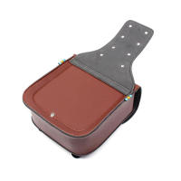 Bolsas De Silla De Motocicleta PU Cuero Universal Vintage Marrón Bolsa Lateral Con Herramientas Y Guantes Impermeable - details 5