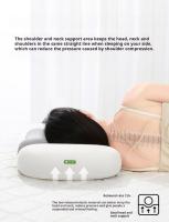 Almohada Ergonómica De Soporte Cervical Ajustable Para Todas Las Posiciones De Sueño Almohada De Memoria Para El Cuello Con Poliéster 100% Uso Diario Y Viajes - details 7
