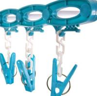Beprohome Tendedero Compacto Tendospazio Supra con Soportes Abatible y 60 Pinzas de Regalo - details 0