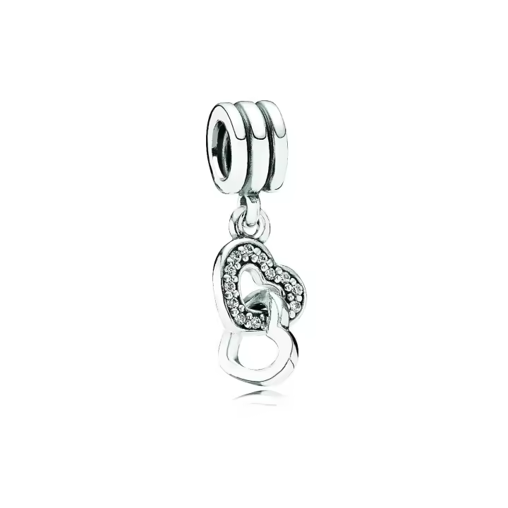Charm Colgante Corazones Entrelazado - PANDORA - 1