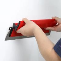Espátula De Acero Inoxidable Para Lijado De Paredes Y Decoración De Espacios Trabaja En Grandes Áreas Herramienta De Construcción - details 5