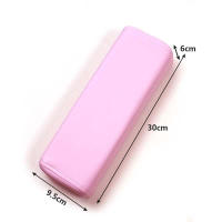 Almohada De Arte De Uñas Suave Soporte De Muñeca Para Mano Almohadilla De Descanso Para Brazo Material De Cuero Sintético - details 3
