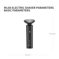 Afeitadora Eléctrica Portátil Para Hombres XIAOMI MIJIA S301 Máquina De Barba Con Cuchilla Cerámica IPX7 Lavable Rasador Flexível - details 18