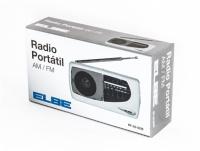 Radio Portátil Analógica ELBE RF52SOB | Color Blanco | Sintonizador analógico AM/FM | Altavoz - details 1