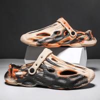 Zapatillas De Hombre Camuflaje Plataforma Exterior Verano Clogs Zapatos Mujer Playa Sandalias Hombre Suaves EVA Interior Casa Slides Amor Flip Flops - details 14