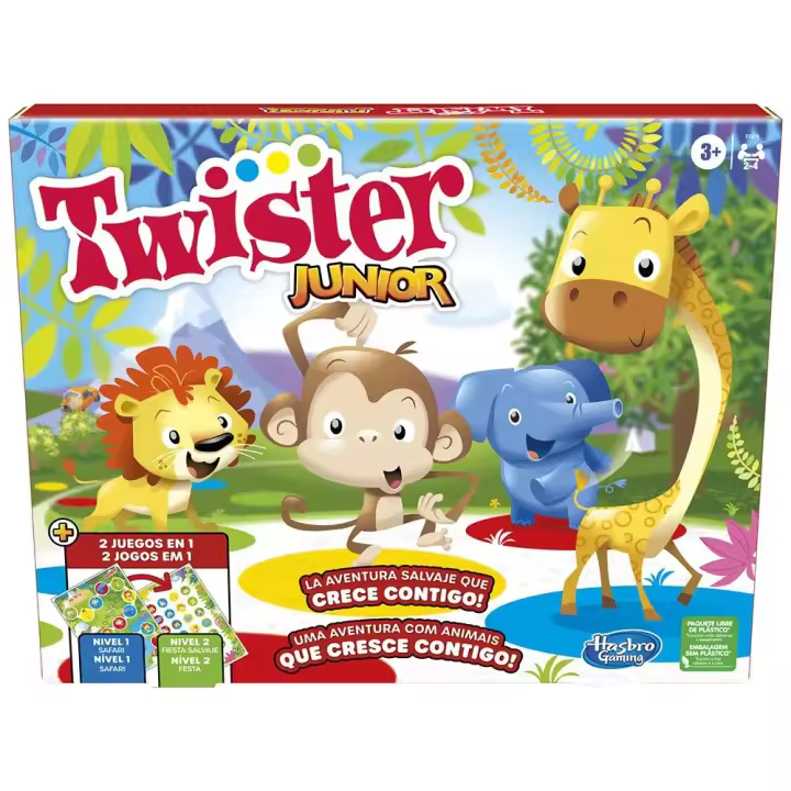 Hasbro Juego De Mesa Twister Junior Version Multilin - 1