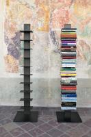 Librería ZStyle Sapiens-Autoportante Con Estantes-Columna Vertical-Metal-Estantes-Moderno-Diseño-Bruno Rainaldi-Original BBB Italy - details 0