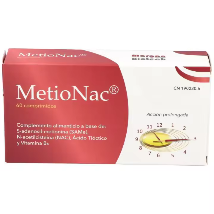 Margan Biotech Metionac Para La Salud Hepática 60 Tabletas - 1