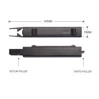 Herramienta De Limpieza Para Teclado Mecánico 2 En 1 Con Palanca Para Switch Y Capas De Teclas Herramienta De Juego MOSHOU - details 1