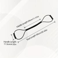 Cuerda De Entrenamiento De Boxeo 1 PC Cinta Elástica De Resistencia Para Golpes En Aire Sanda Thai Fitness Completo Unisex - details 3