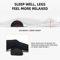 Cojín Ergonómico Para Pies Y Piernas Estilo Semi-cilíndrico Masajeador De Pies Y Rodillas Soporte Para Oficina Colchón De Pies Ajustable Para Adultos - details 2