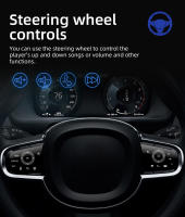 Radio De Coche DuoDton 2din 9'' Pantalla Táctil HD Con CarPlay Para VW Volkswagen Golf Passat Seat Reproductor Multimedia MP5 FM Estéreo Negro - details 7