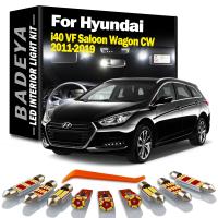 Kit De Luz LED Para Interior De Coche BADEYA 15Pcs Canbus Para Hyundai I40 VF Saloon Wagon CW 2011-2019 Bombillas De Lectura Mapa Doméstico - details 0