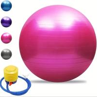Bola De Yoga De 65CM PVC Grueso Y Antirrallado Para Ejercicio En Casa Y Gimnasio Equipo De Pilates Bola De Equilibrio - details 4